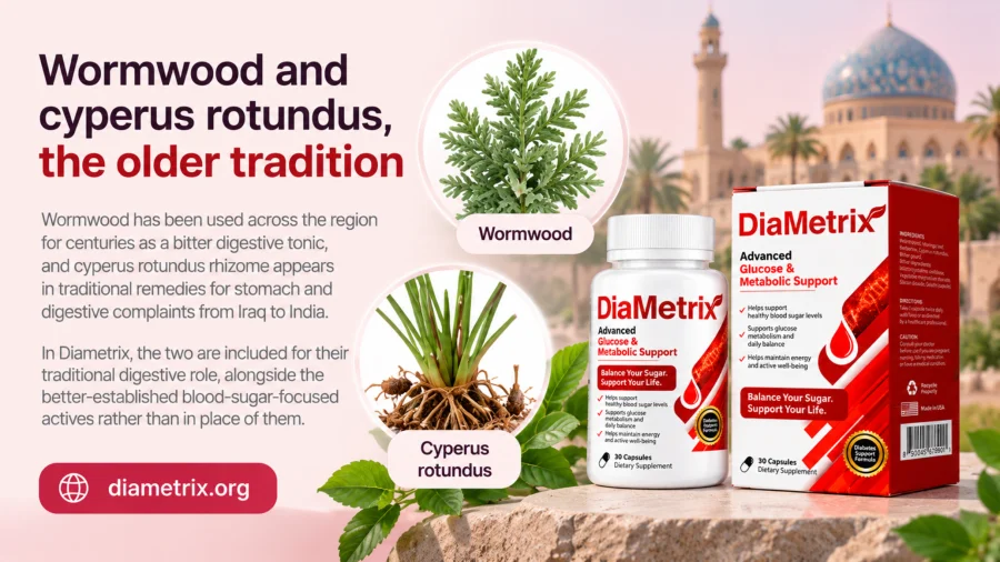 Wormwood and cyperus rotundus inside {{OFFER_NAME}}