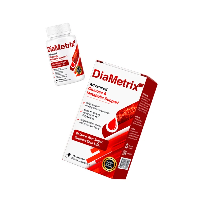 Diametrix bottle and carton together, one course pack